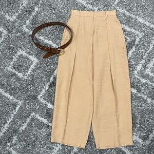 NWT - Mango Tan Wide Leg Women's Pants